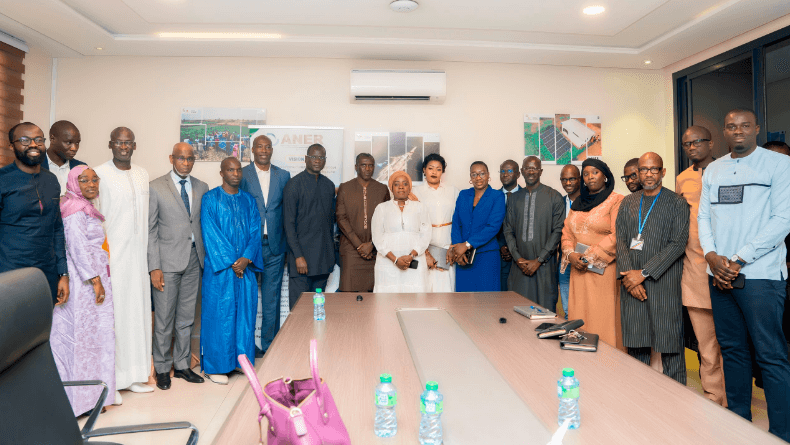 Visite de travail du Ministre de l’Énergie et du Pétrole, le Dr Abdourahmane Diouf, à l’ANER